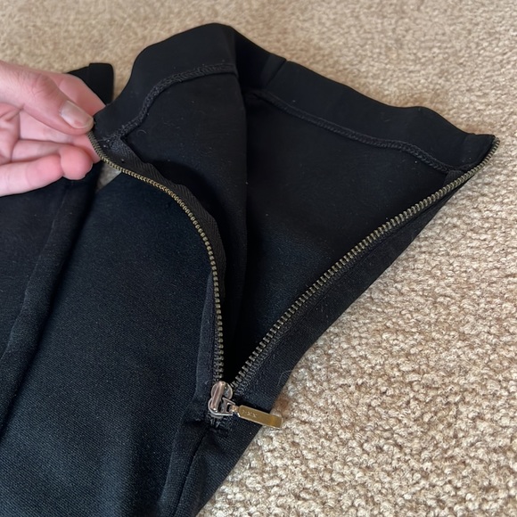 Like New💥Eileen Fisher Sz XS / 2 Black Sculpting Luxury Knit Sculpting Legging - Picture 5 of 6